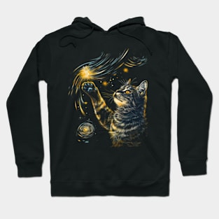 cat in space Hoodie